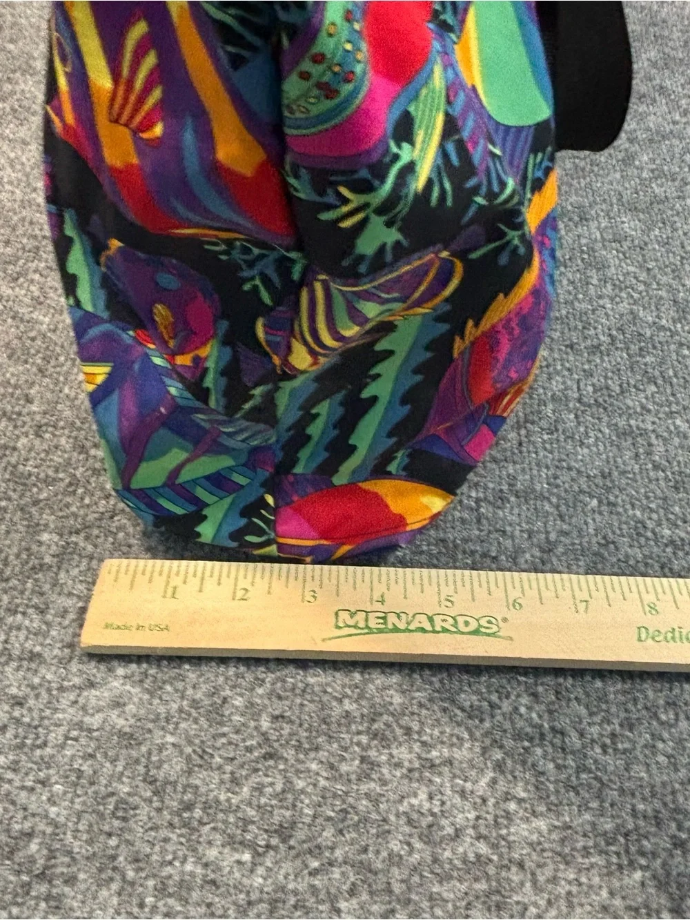 Design Hawaii By Victor Tropical Fish Tote Bag Vintage Canvas Zipper Beach Pool